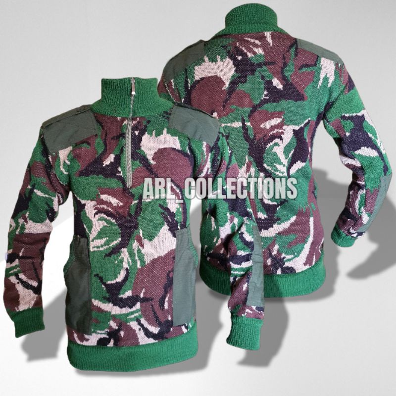 sweater rajut loreng malpinas tni - sweater rajut loreng pria wanita dewasa - sweter loreng rajut co