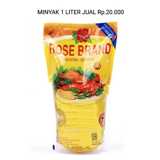 

MINYAKSAYUR1literRoseBrand