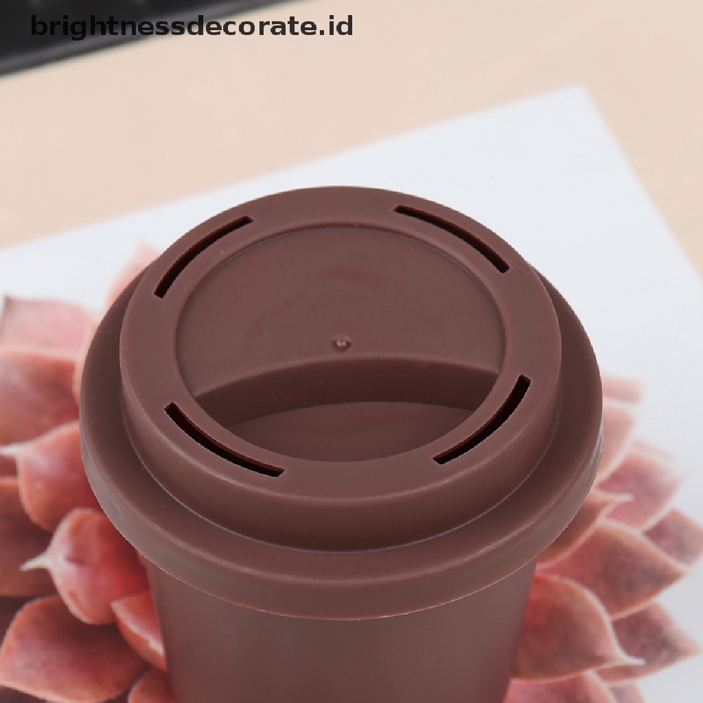 [Birth] Gelas Kopi Spons Stand Tempat Penyimpanan Makeup Puff Holder Kosong Kosmetik Dry Box [ID]