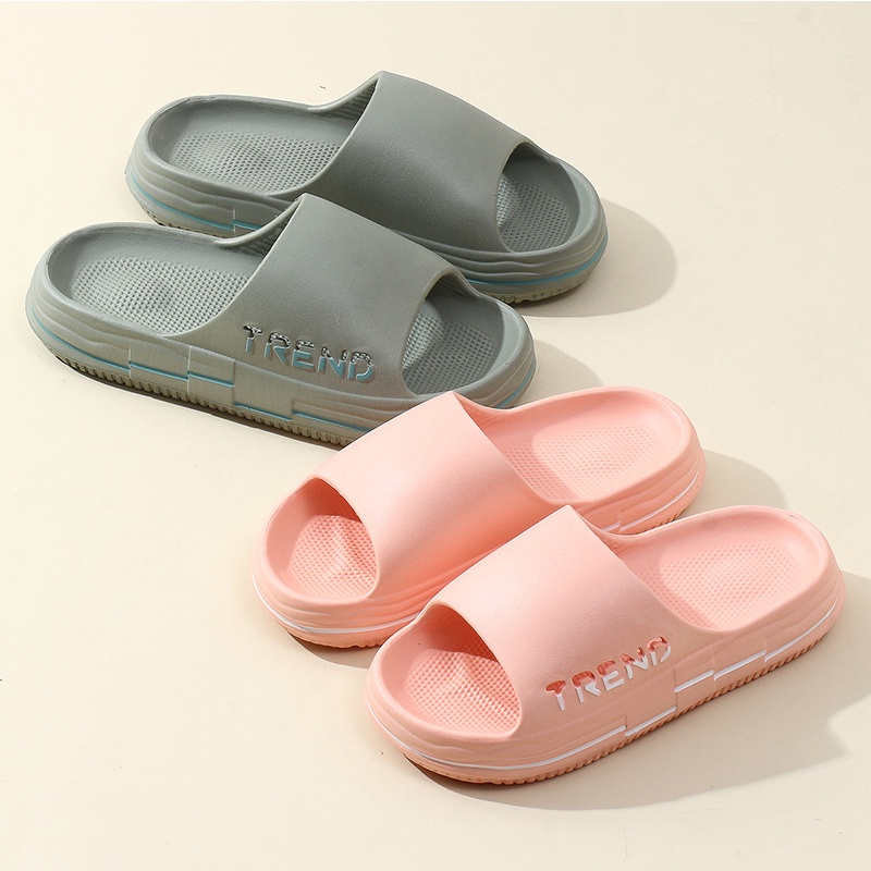 Sendal EVA Flat Perempuan Busa TREND Soft Wanita Pria Unisex Sendal Jelly Karet Anti Slip Anti Licin Fuji Import Slip On Flip Flop Terbaru Casual Ringan Nyaman Elastis Empuk 1906