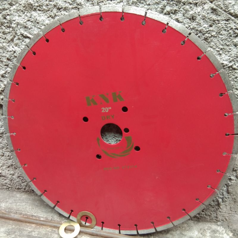 Knk cutting wheel 20 inch dry mata pisau potong beton aspal Granit 500 mm knk