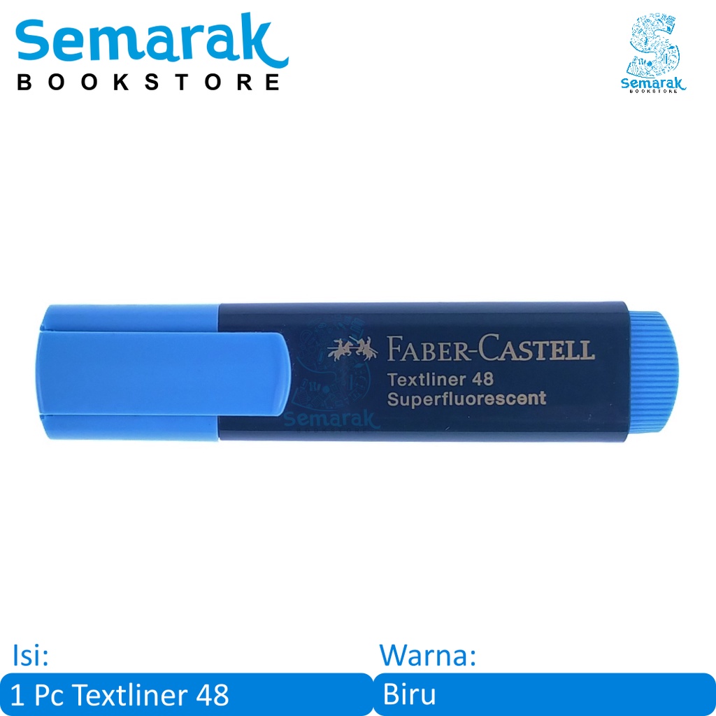 

Faber Castell Texliner 48 - Biru