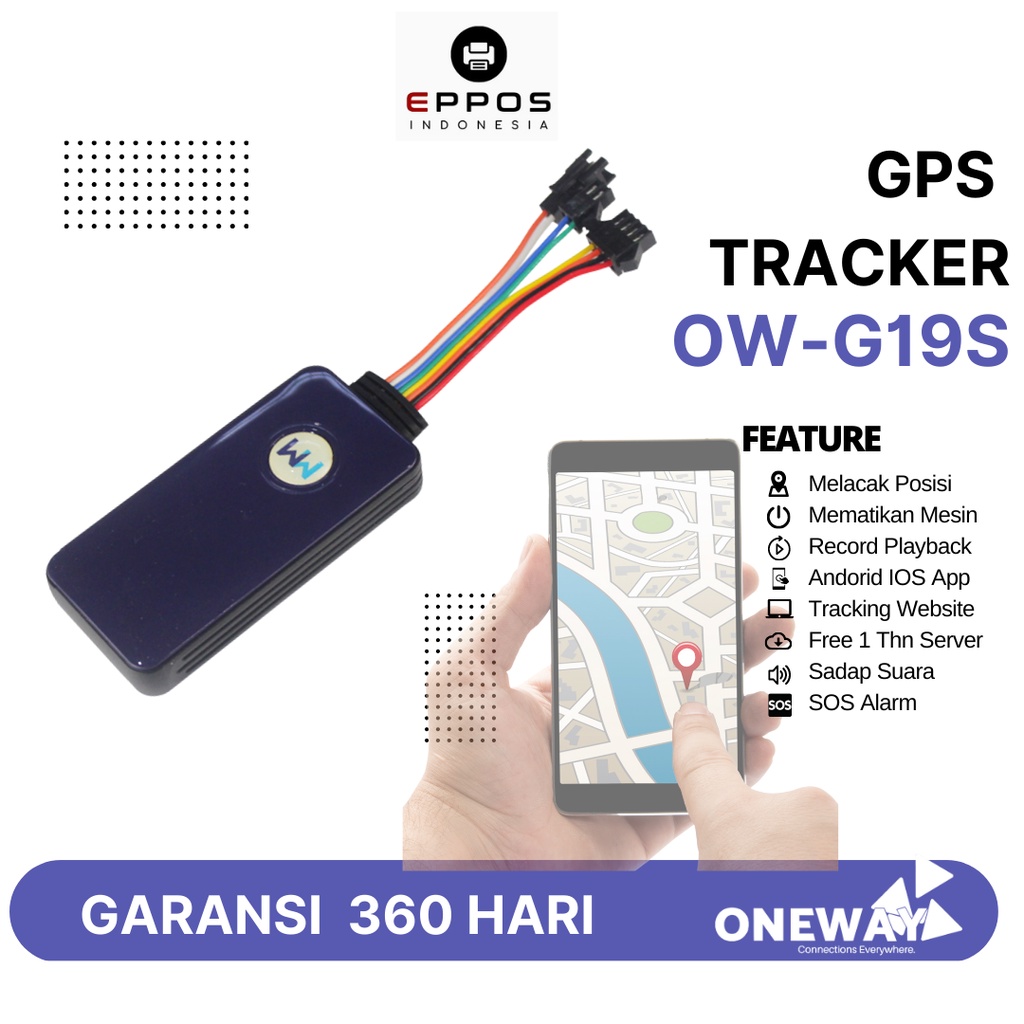 Jual GPS Tracker OneWay OW-G19S [2G] | Shopee Indonesia