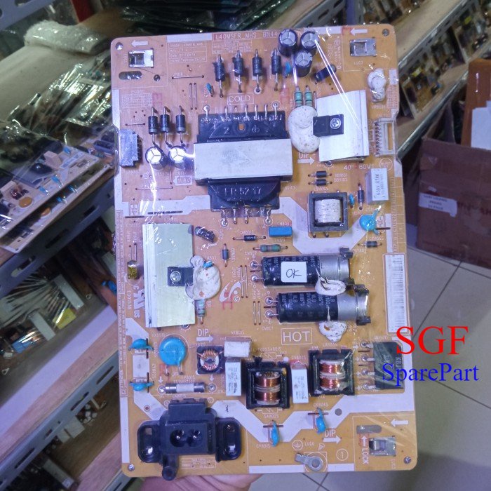psu samsung ua40n5000ak - ua40n5000ak power supply regulator mesin tv