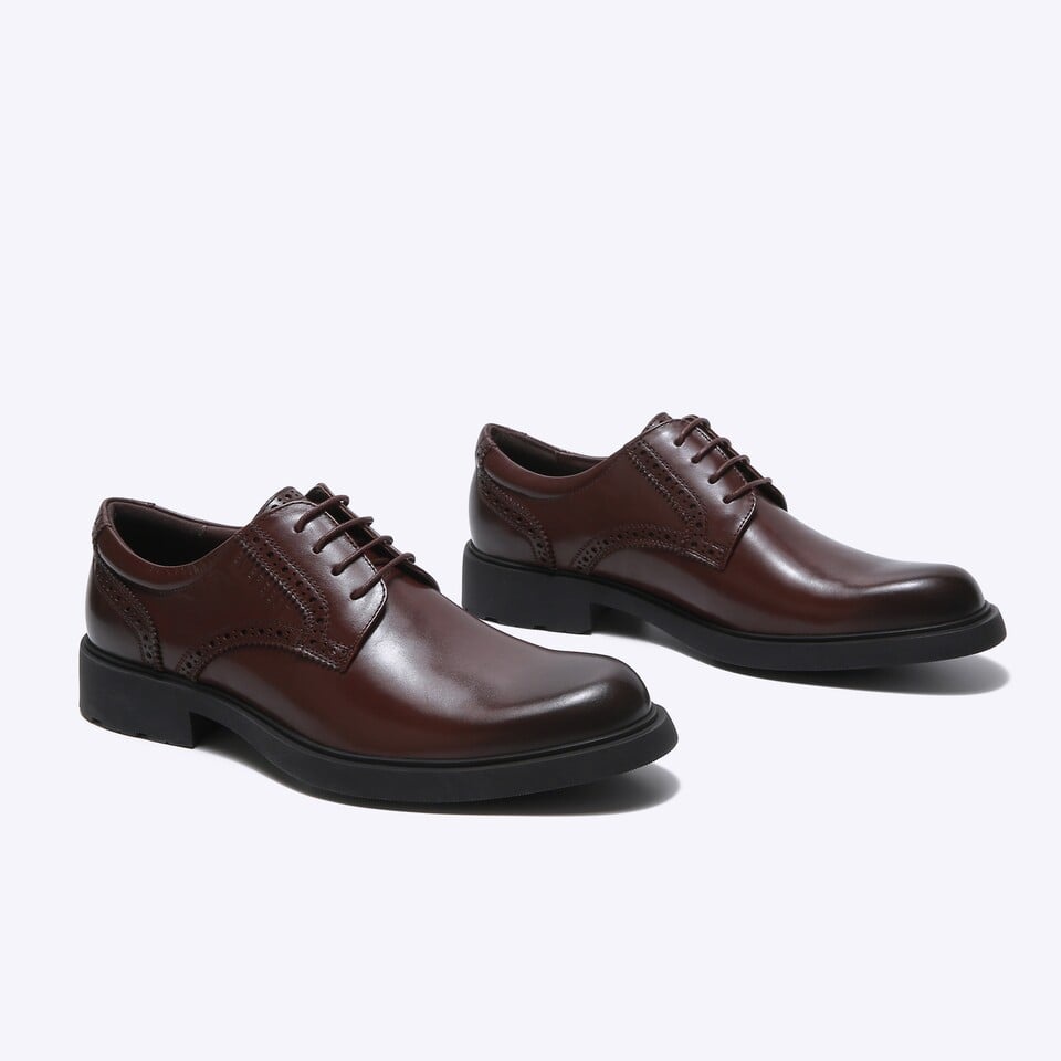 EM92 SEPATU KULIT EVERBEST KERJA KANTOR PRIA BRANDED ORIGINAL COKLAT BROWN