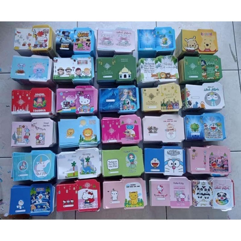 

1000 AMPLOP LEBARAN VIRAL MOTIF KARAKTER KARTUN ISLAMI (LEMBARAN MINI)