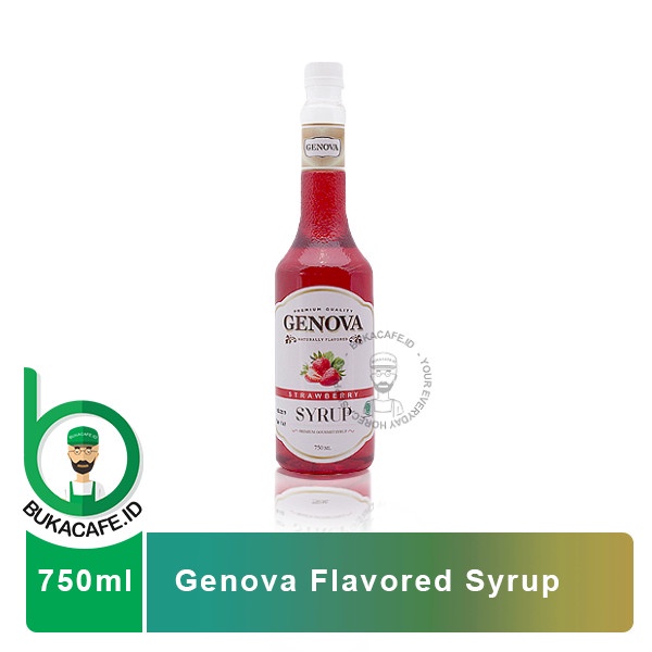 

GENOVA STRAWBERRY SYRUP 750 ML - SIRUP FLAVOUR