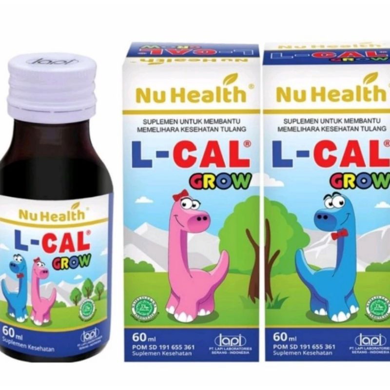 L CAL GROW Sirup Peninggi Badan Anak 60 ml