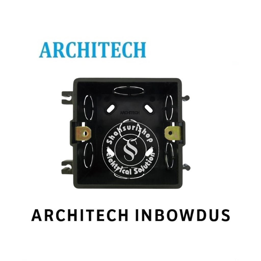 ARCHITECH INBOWDUS 78X78X45,5 HITAM SNI