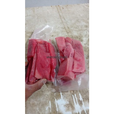 

bulfien pipi ikan tuna frozen 1kg