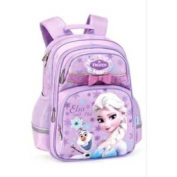 Dzaky Bag- Tas sekolah anak frozen elsa tas sekolah anak perempuan tas ransel anak TK Paud SD tas sekolah anak karakter terbaru tas tahan air tas sekolah multifungsi