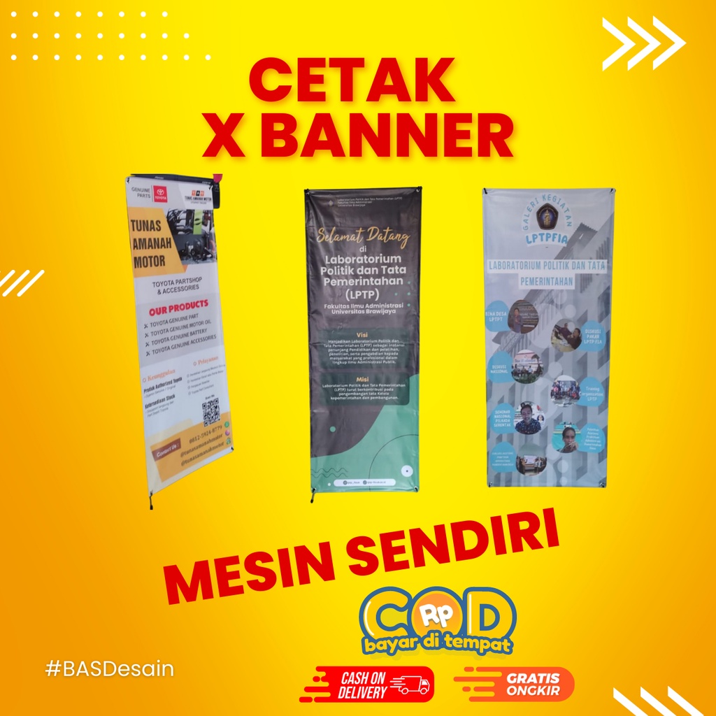 X-BANNER / BANNER / STAND BANNER / X-BANER / XBENER / Y-BANNER / X - BANNER