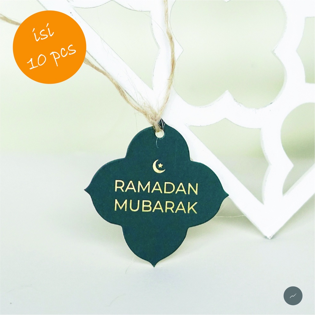 

Mini Hangtag Lebaran Hang Tag Idul Fitri Tag Ramadan Mubarak (CLOVER)