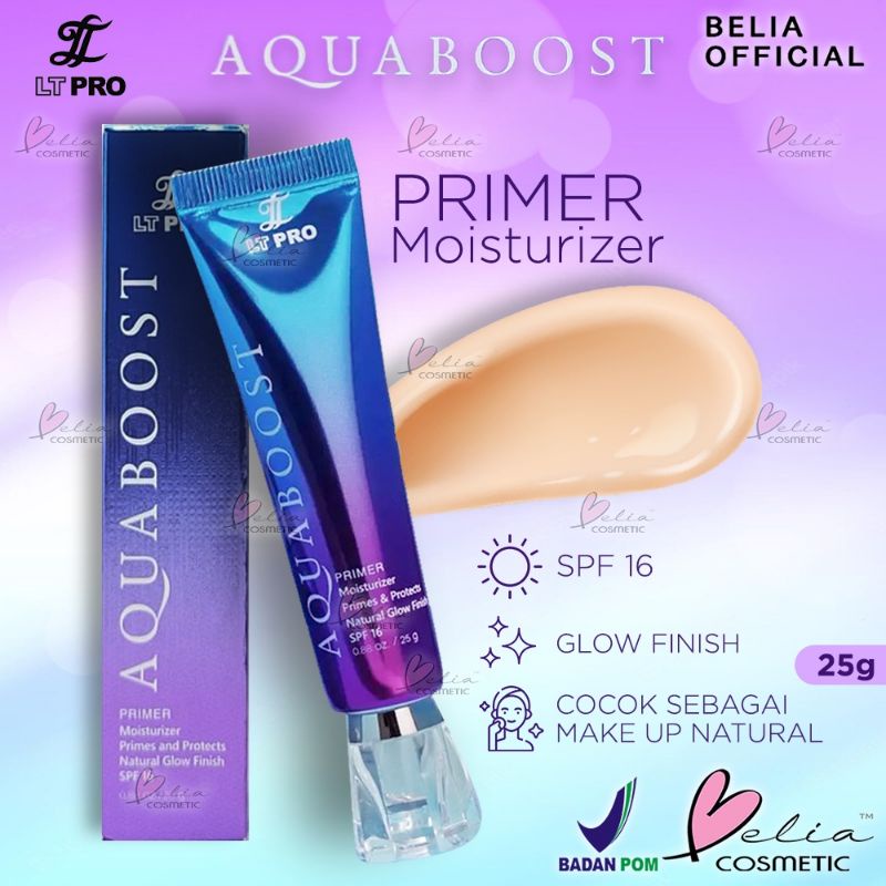 (Share in Jar) LT PRO Aquaboost Primer Moisturizer and Protects Natural Glow Finish SPF 16