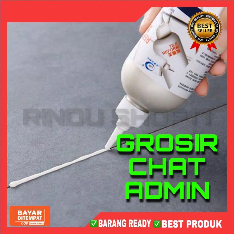 [RS] TILE REFORM COATING WATERPROOF PENGISI CELAH NAT KERAMIK UBIN ANTI AIR ANTI JAMUR