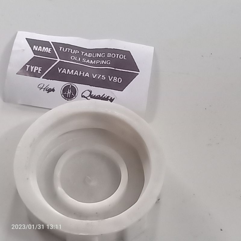 Tutup Botol Tabung Oli Samping Yamaha v75 v80 Autolube