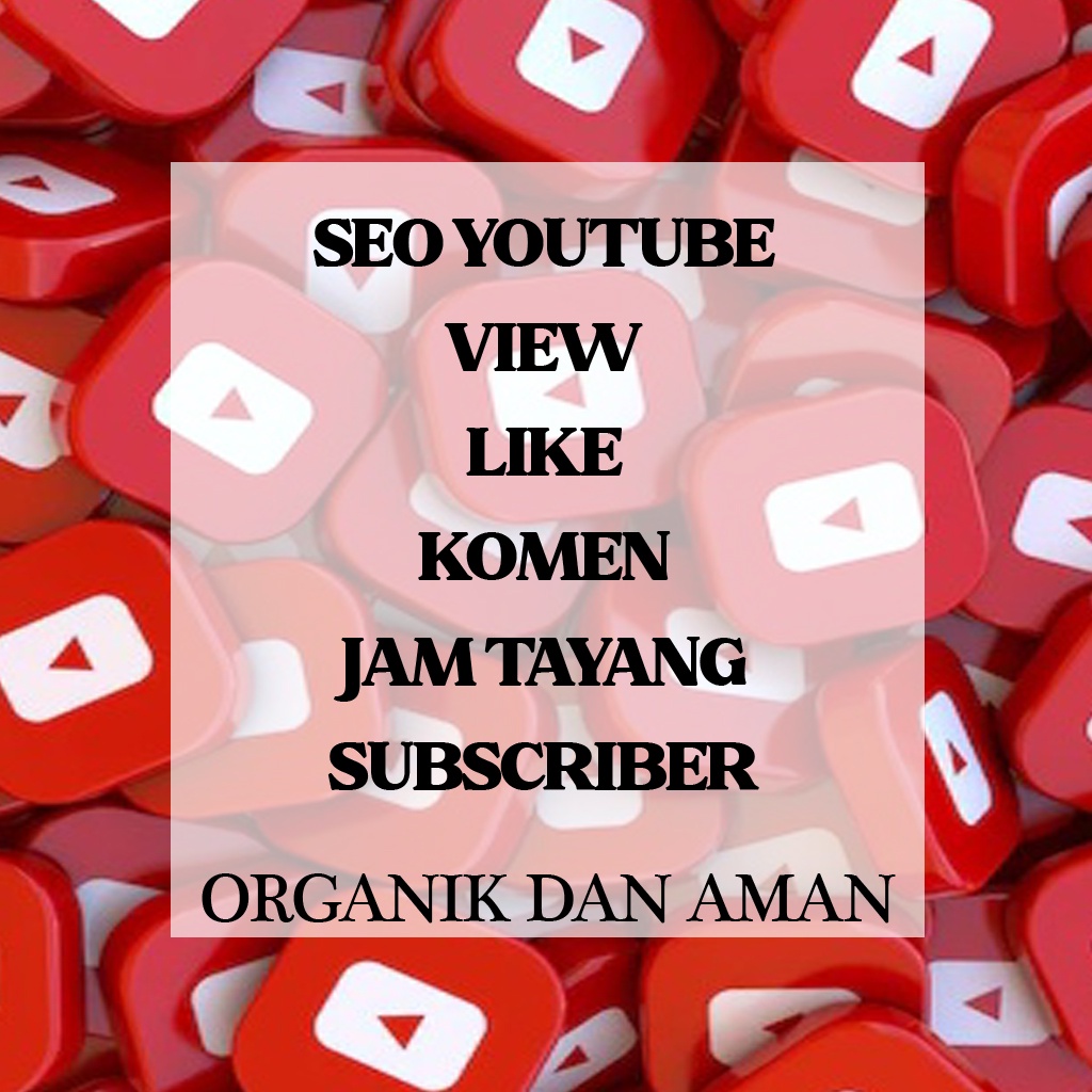 View Youtube Organik Aman Dengan SEO Youtube