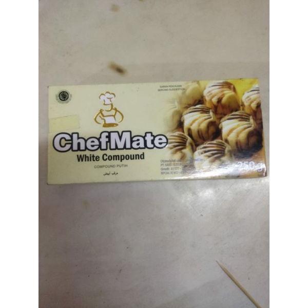 

coklat putih chefmate 250gr