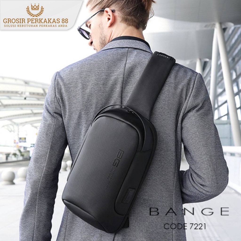 Bange Waistbag Pria Waterproof Waist Bag Original Weisbag Tas Weistbag Waisbag Premium Anti Air Slem