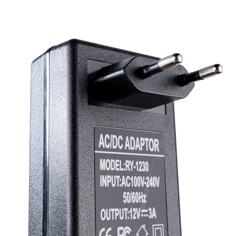 Power Adapter DC EU Plug 12V 3A