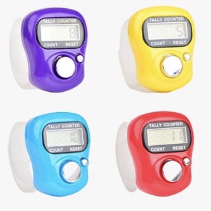 TASBIH DIGITAL MINI Alat Hitung Elektronik Finger Tally Counter Mini Jari Penghitung