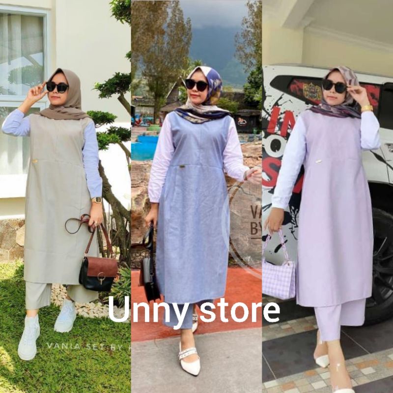 SET VANIA BY KEYZA/SET VANIA/SET POLOS/ SET KEYZAA