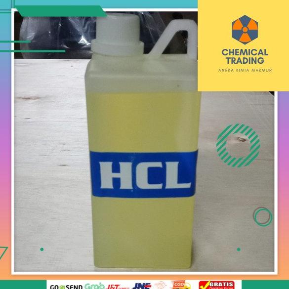 Barang Ori [Gratis Mini Gold] HCL Pembersih Kerak Keramik / Pembersih Karat 1 L