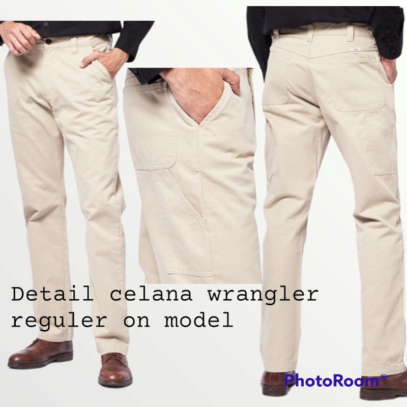 Celana Wrangler Casual Reguler Harris Original