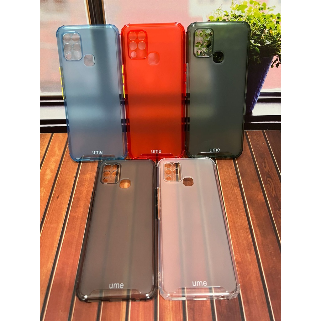 INFINIX HOT 10S CASE SILIKON UME TPU MATTE RAINBOW UNIQUE