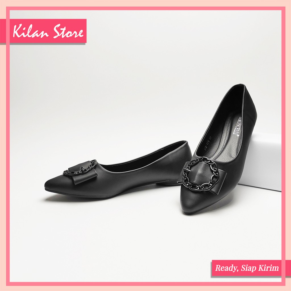 Flatshoes Wanita Humaira 02121 - Sepatu Flat Wanita Sepatu Teplek Wanita Flat Shoes Import
