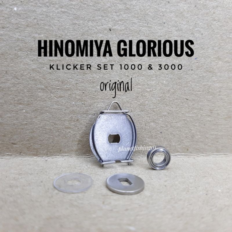 klicker hinomiya glorious 1000 3000 / klicker reel hinomiya glorious 1000 3000 / klicker hinomiya / 