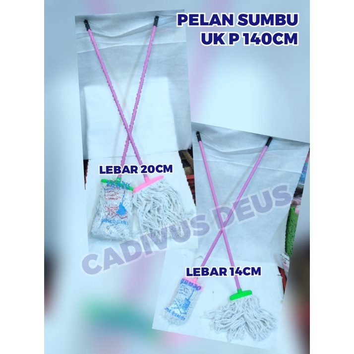 PEL - PEL SUMBU PUTIH - STIK PLASTIK 140CM