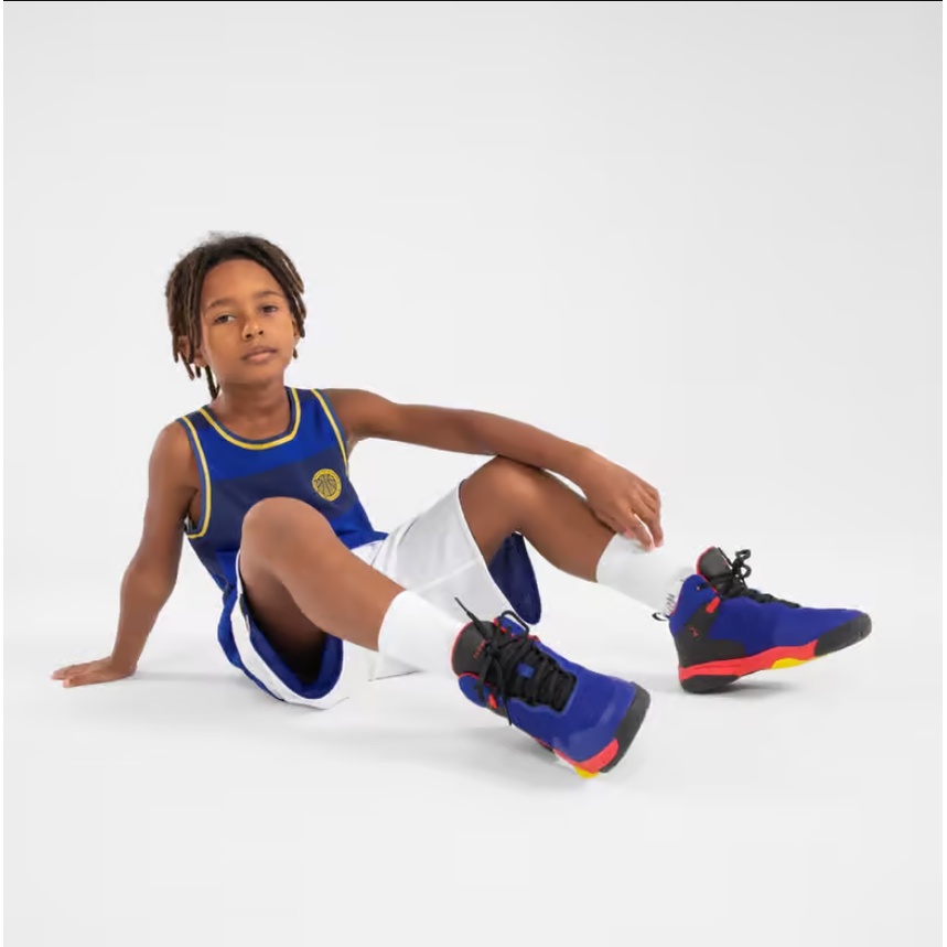 TARMAK SS500H Sepatu Olahraga Basket Anak-Anak Unisex Nyaman