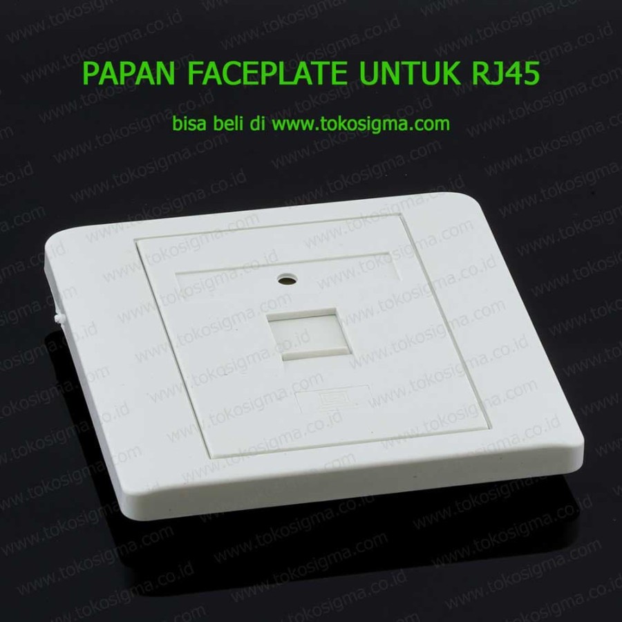 PAPAN FACEPLATE 1 PORT