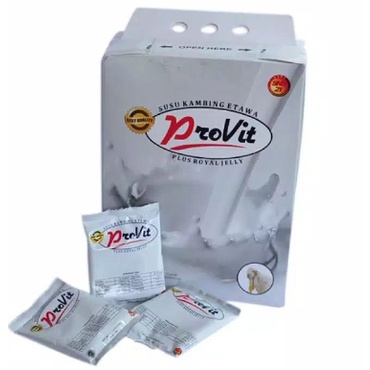 

Provit Susu Kambing Etawa Harga 10 SACHET 100 % originall.