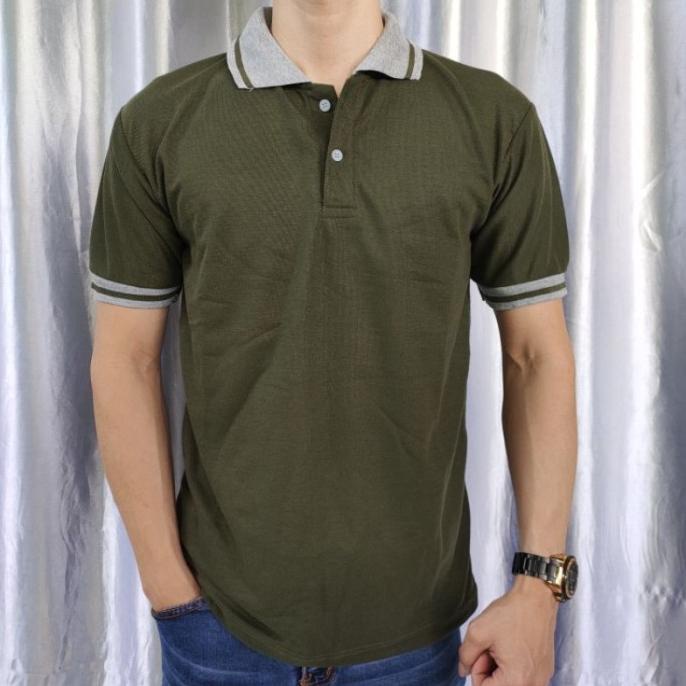 SALE kaos kerah polo shirt pria wanita kaos polos lakos uk M LX XL XXL XXXl