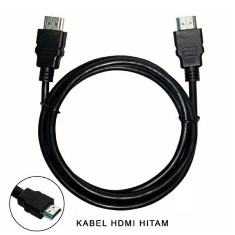 Kabel Hdmi to Hdmi Laptop Ke Tv Ke Dvr Cctv Ke Monitor Komputer Panjang 1.5Meter 1.5M