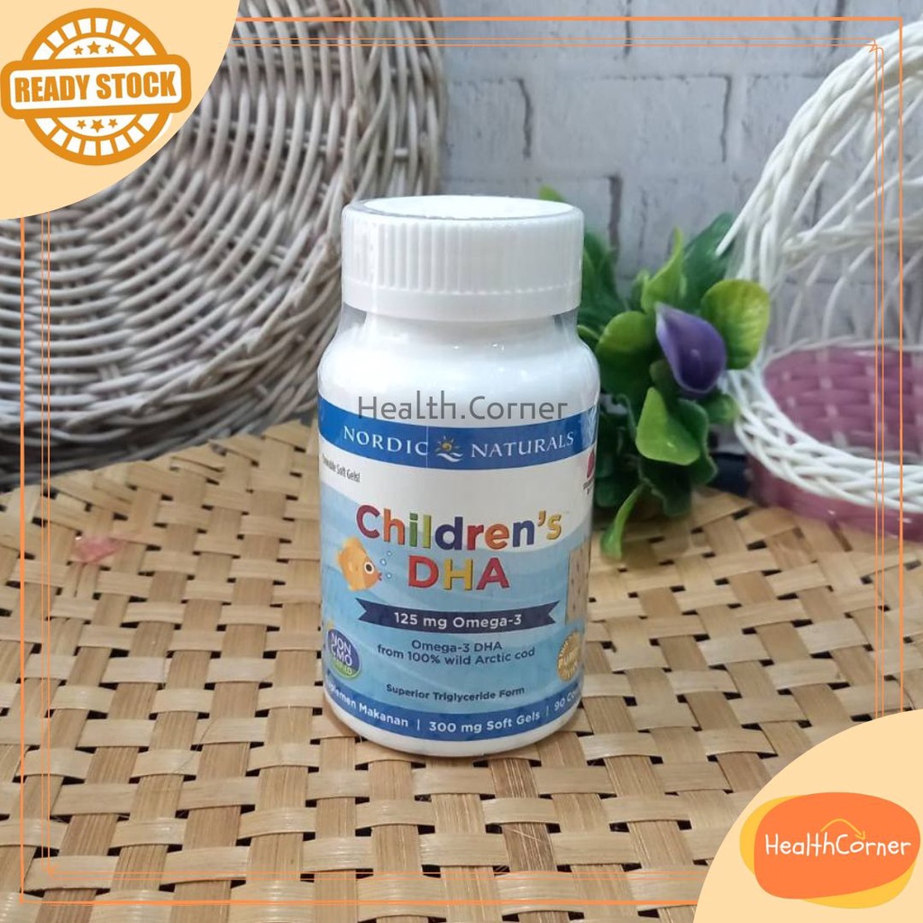 Nordic Naturals Children's DHA Omega 3 Kids DHA EPA Vitamin A