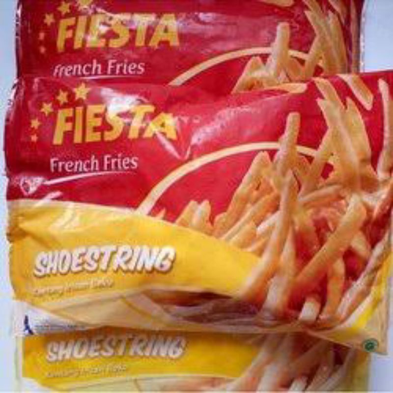 

Fiesta Shoestring French fries/Kentang Goreng 1 kg (Frozen food)