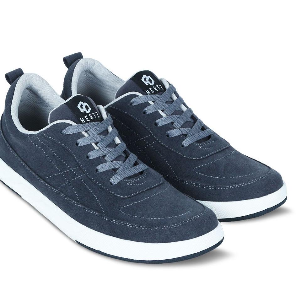 Sepatu Sneaker Pria Model Terbaru H 2838 Brand Hertz Sepatu Kets Sepatu Sekolah Warna Abu –GBR.21Ja2