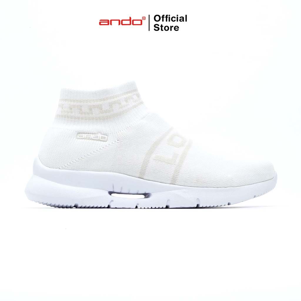Ando Official Sepatu Sneakers Siera Wanita Dewasa - Putih