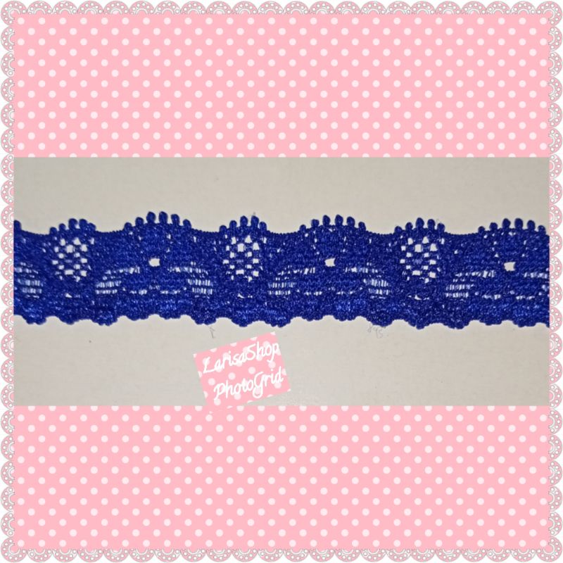 Renda Elastis Ukuran 1.5 Cm Meteran