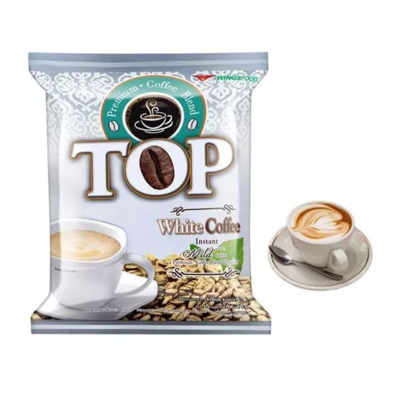 

Top white coffee renceng 12 Sachet