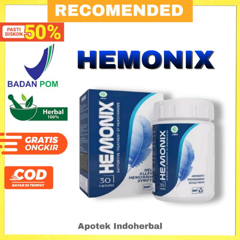 Hemonix Original Asli Obat Herbal Wasir Ambien