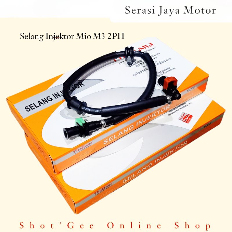 THALLAND SELANG INJEKTOR MIO M3 (2PH) SELANG INJECTOR MIO M3/SOUL GT 125/FINO 125/X-RIDE 125/MIO 125 S Z (2018/2019 2PH-E3971-00)