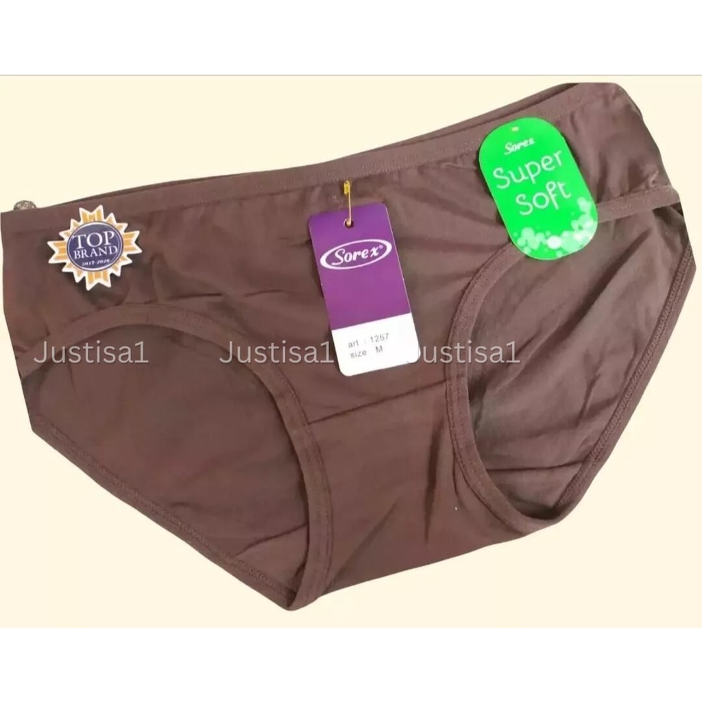 3 pcs celana dalam wanita // cd sorex 1257 // sempak wanita super lembut // soft Berkualitas