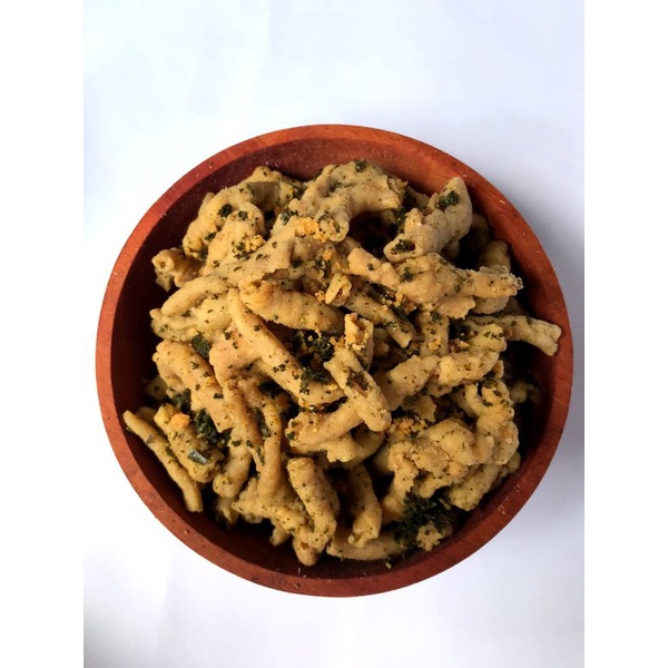 

Kripik Usus Rasa Daun Jeruk