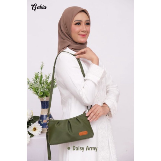 DAISY by Gabia Tas Slempang Wanita Bahan Chocoly Anti Air