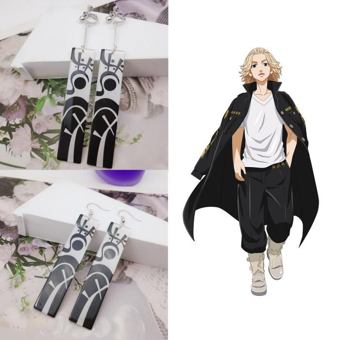 Tr005 Anting Jepit Tanpa Tindik Anime Cosplay Tokyo Revengers 096