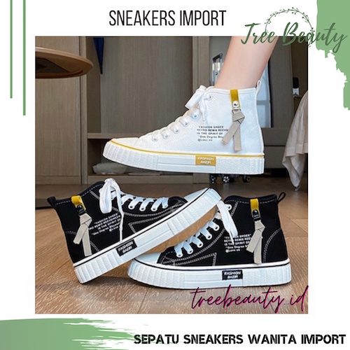 Sepatu Sneakers Wanita Casual Wear ala Import Shoes Sneakers Keren